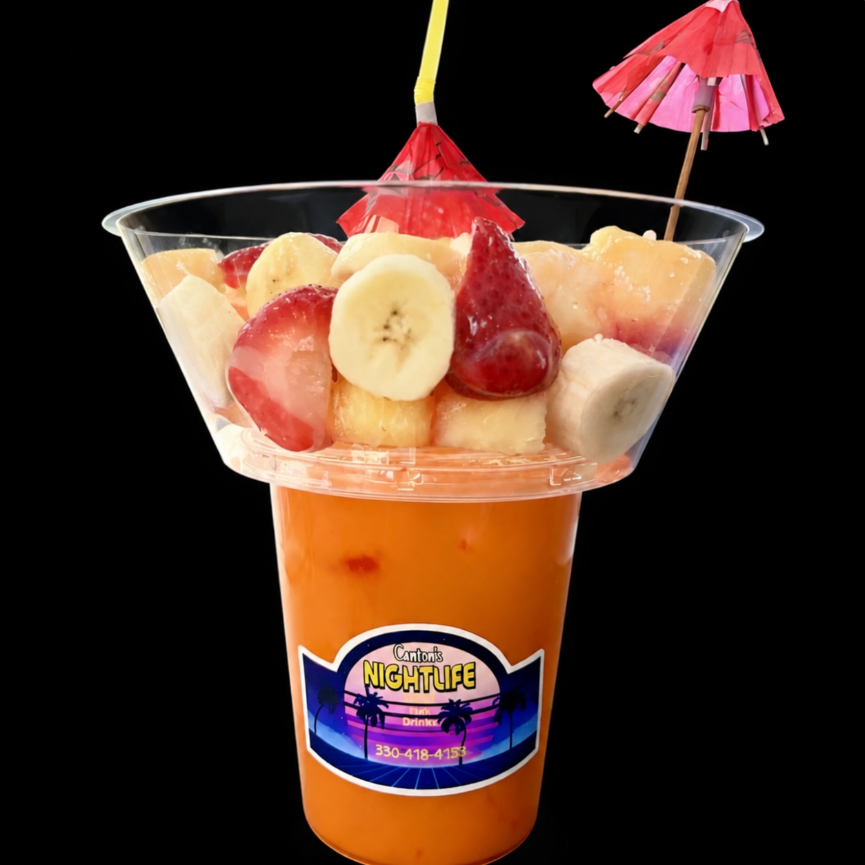 Nightlife specialty fruit drink